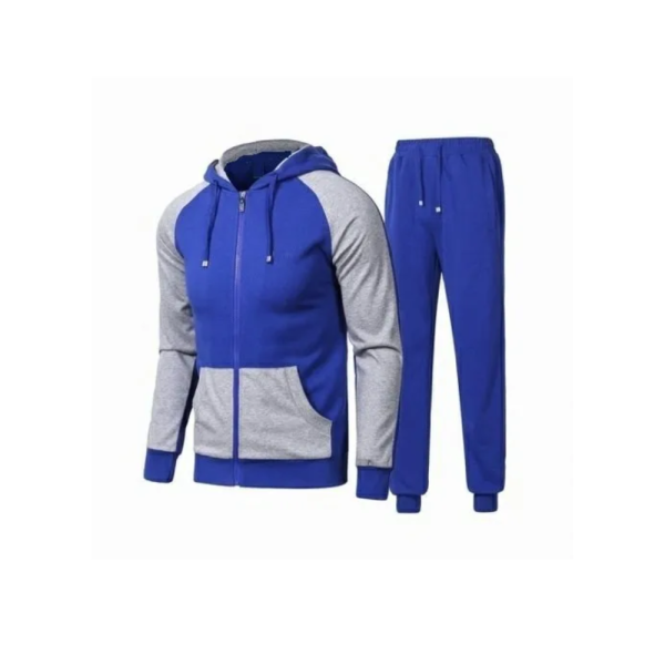 Fleece Track Suit Blue