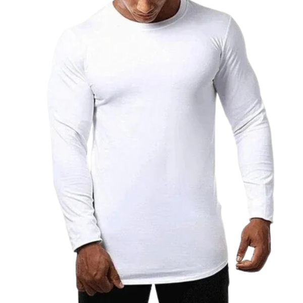 Full Sleeve Plain T Shirt