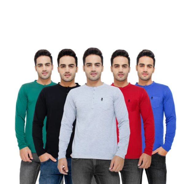 Mens Full Sleeves Hosiery T-Shirt