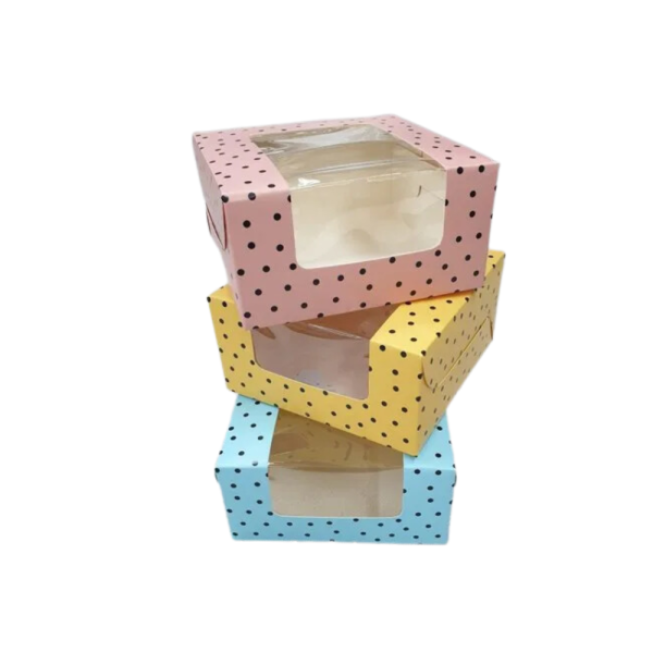 4 Cupcake Box (per pc)