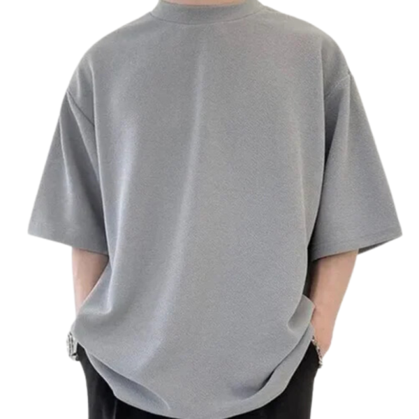 Cotton Plain Men Loose Fit T- Shirts