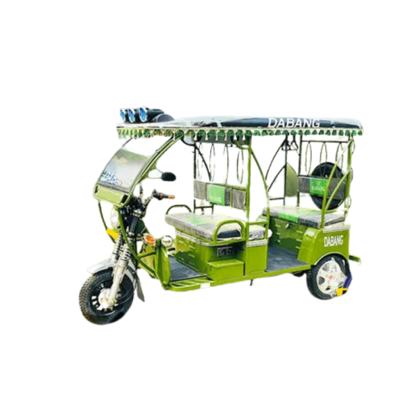 850 W Battery Operated Electric Rickshaw