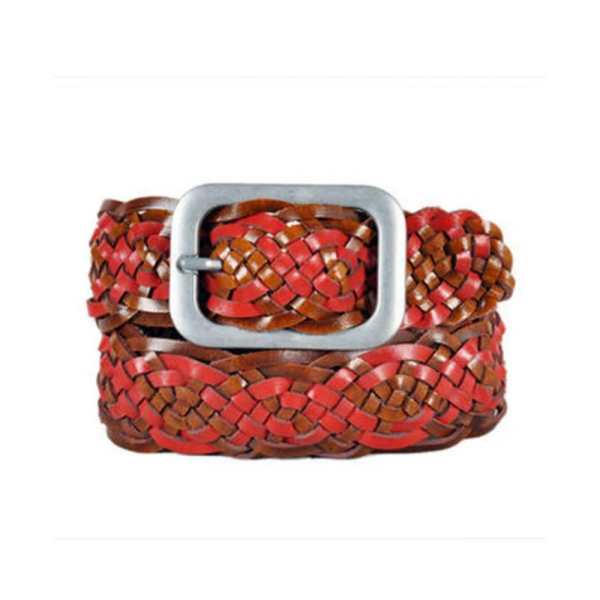 Woven Leather Belt