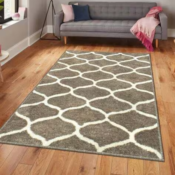 Geometric Pattern Rectangular Floor Carpet (per sq feet)