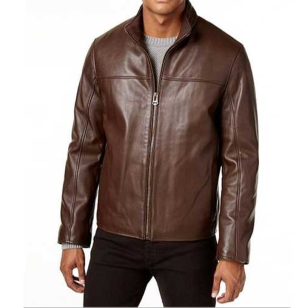 Full Sleeve Party Wear Mens Leather Jackets