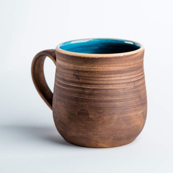 Coffee mug Blue ceramic mug