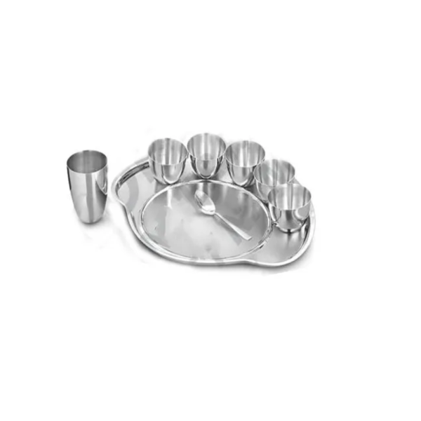 Stainless Steel Traditional Dinner Set