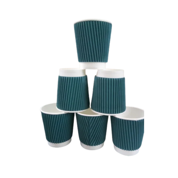 Rippled Paper Cup 210ml (per pc)