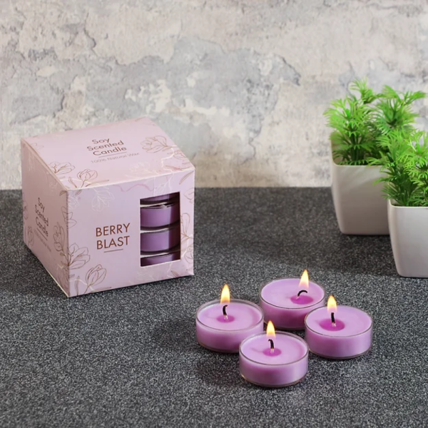 Scented Candles Soy Wax Berry Blast