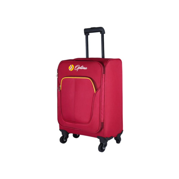 Optima Pasha Softside Expandable Roller Luggage, Black