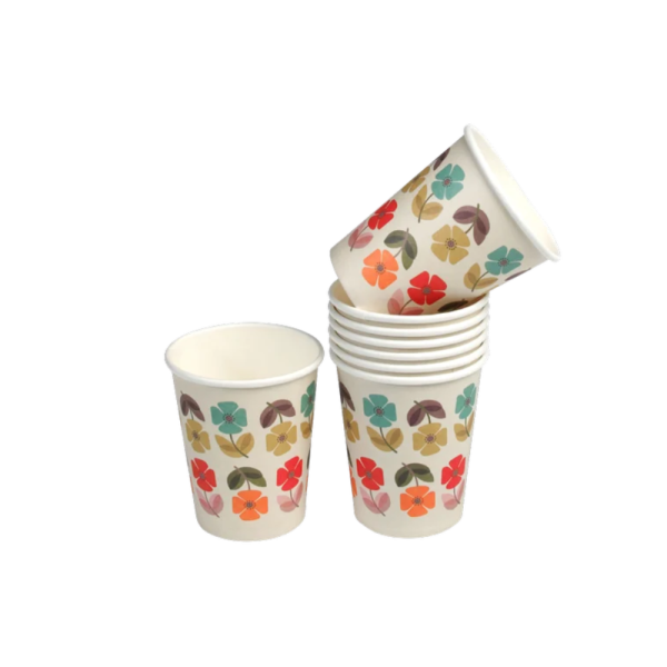 Printed Paper Water Glass (per pc)