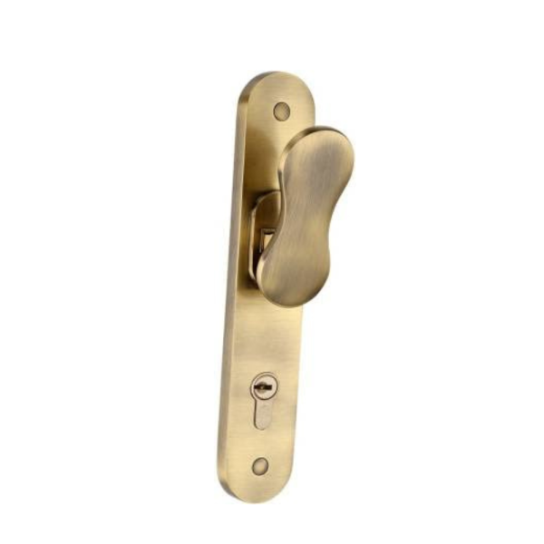 Bonus Pearl Mortice Lock Set (75mm Bathroom, Antique)