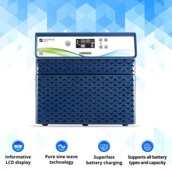 Optimus 2300+ Luminous Inverter - Image 2