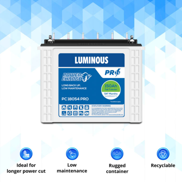 Power Charge 18054 Pro Luminous Battery - Image 2
