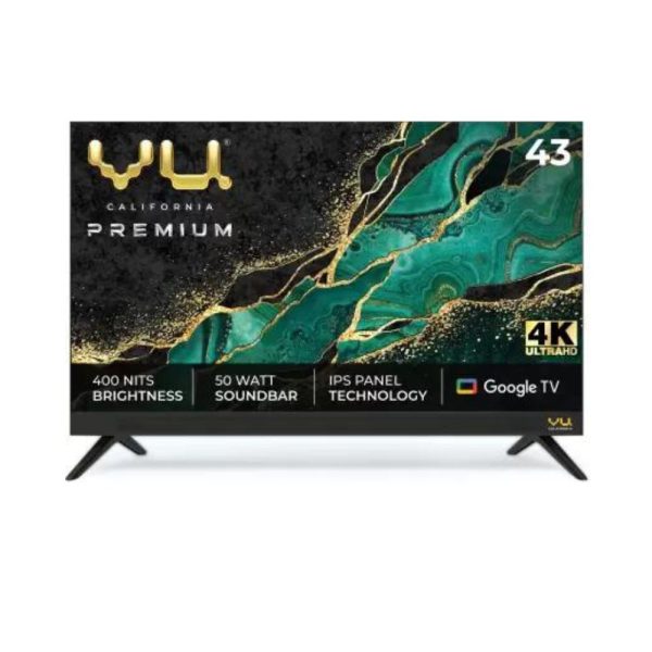 Vu 108 cm (43 inch) Ultra HD (4K) LED Smart