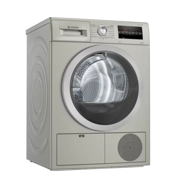 Series 6 condenser tumble dryer 8 kg Silver inox (WTG8640SIN)