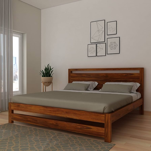 Wooden Double Bed