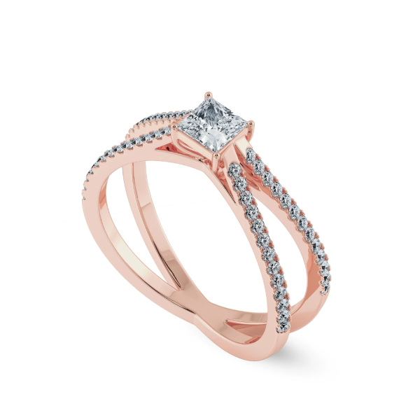 Rose Gold Diamond Ring