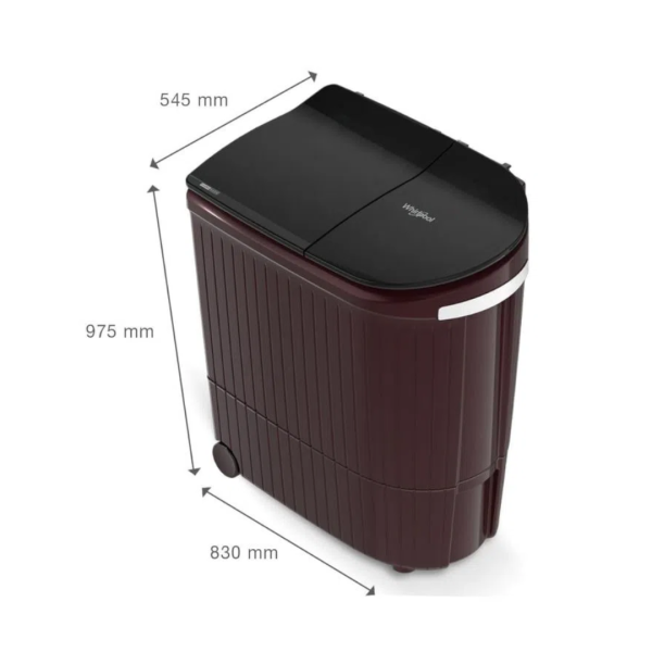 8.5 Kg Semi Automatic with 3D Wave Technology - Hydrowash Premier - Image 3