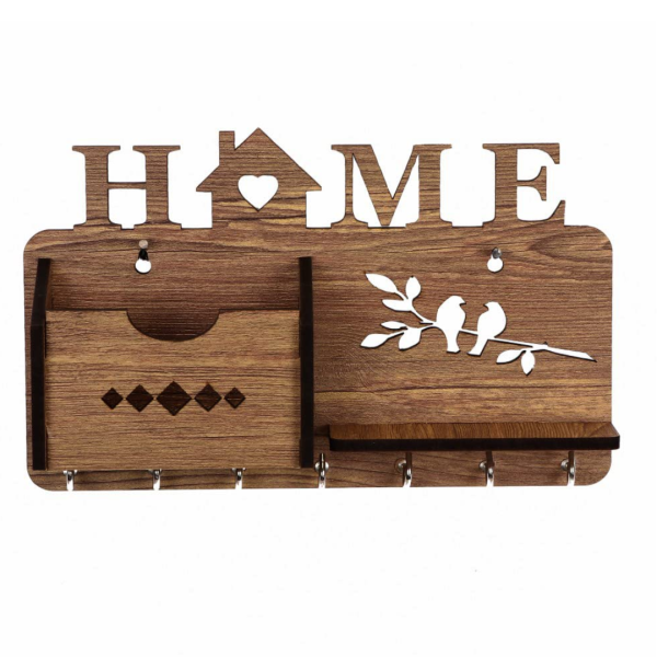 Hanging Wooden Key Holder