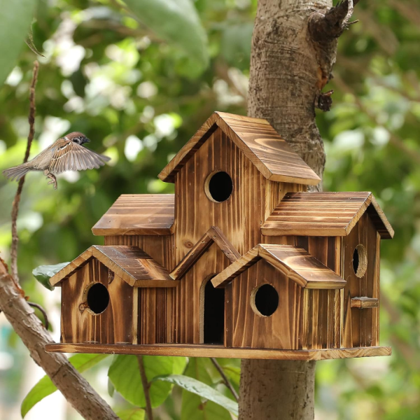 Brown Wooden Tree Bird
