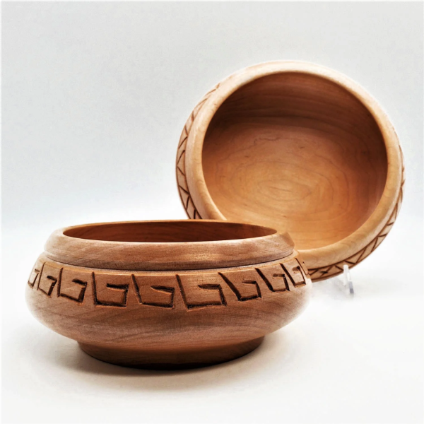 Wooden Carved Bowl