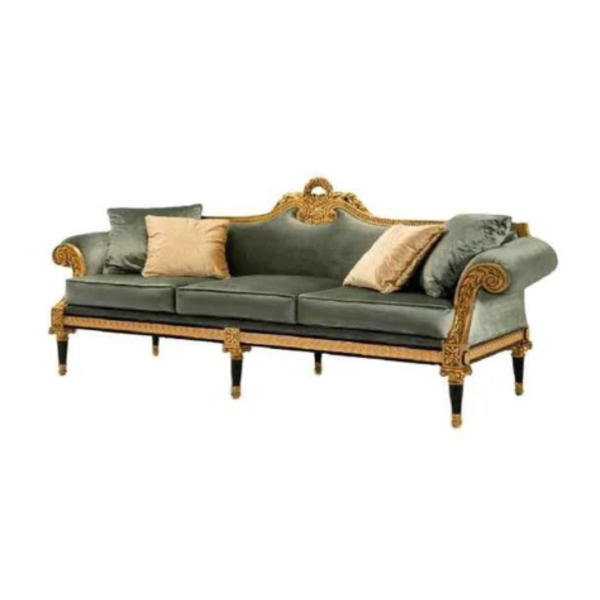 Wooden Maharaja sofa set
