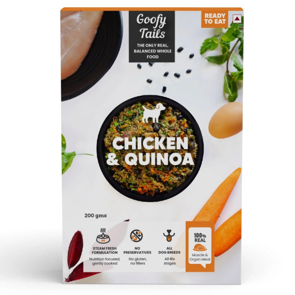 Chicken and Quinoa Fresh Food for Dogs