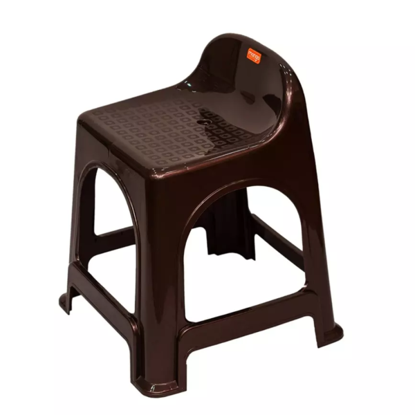 Stool with backrest