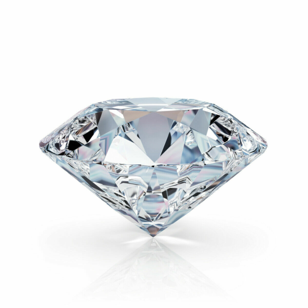 Round Shape White Diamond