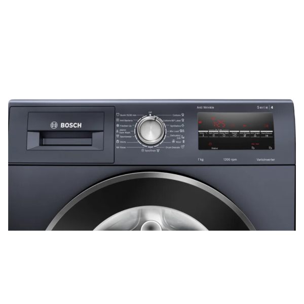 Series 4 washing machine, front loader 7 kg 1200 rpm (WAJ2446MIN) - Image 2