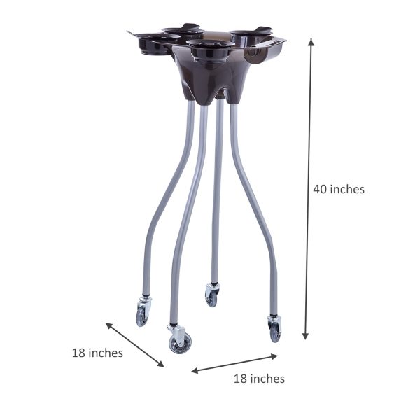 Swirl Hair Color Trolley