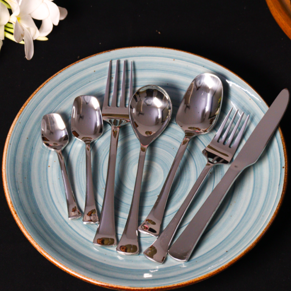 Silver Colour Coated Cutlery Set