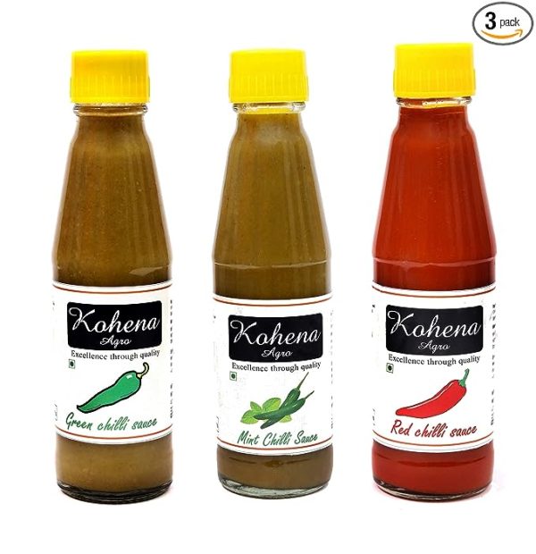 Kohena Agro Chili Sauces Combo