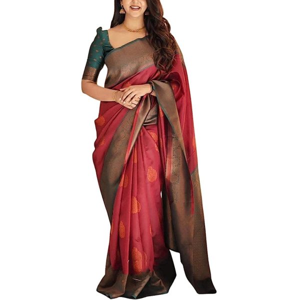 Women's Banarasi Silk Saree