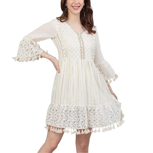 Women's Cotton Indo Western Dress