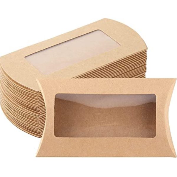 Brown Decorative Folding Paper Gift Boxes