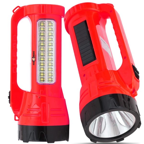 Solar Emergency Rechargeable Torch Light
