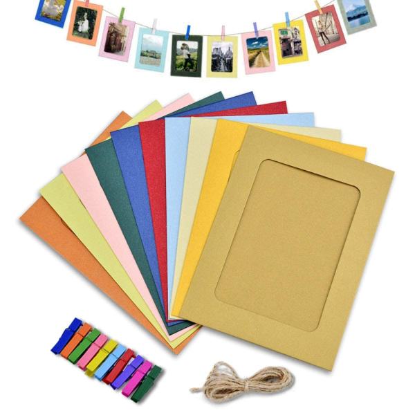 Paper photo frame
