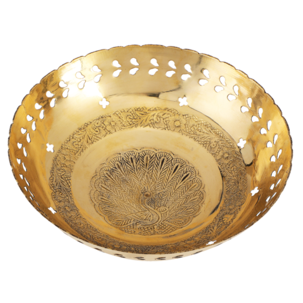 Brass Fruit Bowl