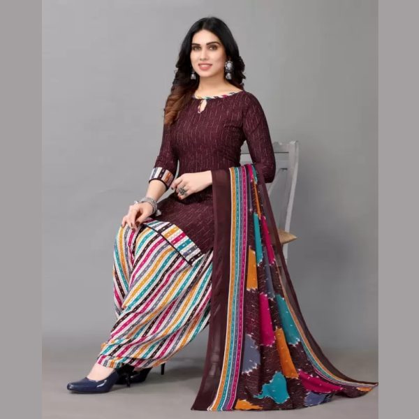 Crepe Salwar Suit