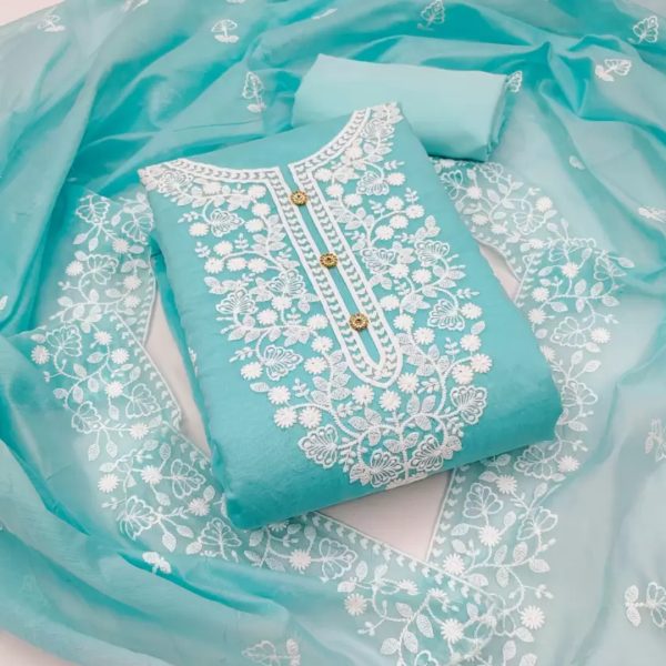 Chanderi Salwar Suit