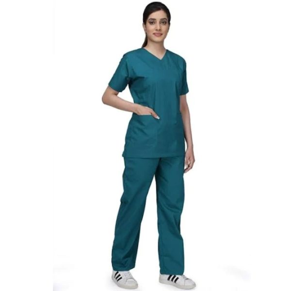 Hospital Uniform Womens Scrub Suit