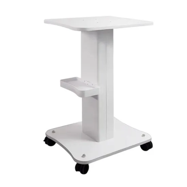 White Plastic Salon Trolley,