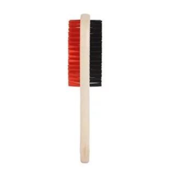 Animax Double Side Dog Grooming Brush with Wooden Handle