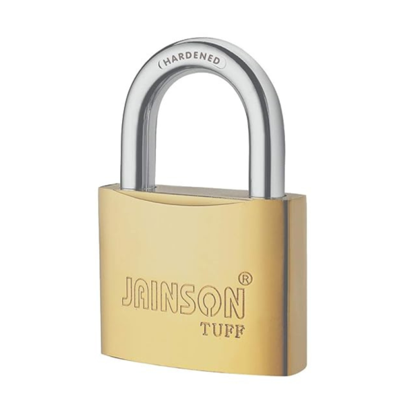 Jainson Locks Tuff Brass Plated Padlock