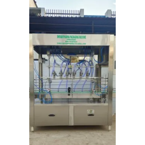 Automatic Servo 6 Head Liquid Filling Machine