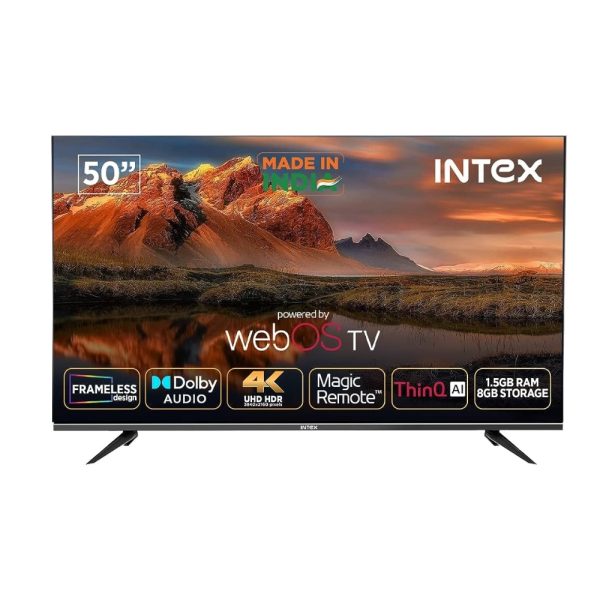 Intex (50 inches) 4K Ultra HD Smart LED TV Smart