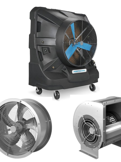 Industrial Coolers, Blowers & Fans