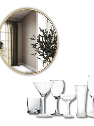 Mirror & Glassware